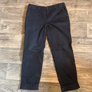 Norse Projects Black Aros Heavy Chino Pants. Size 32